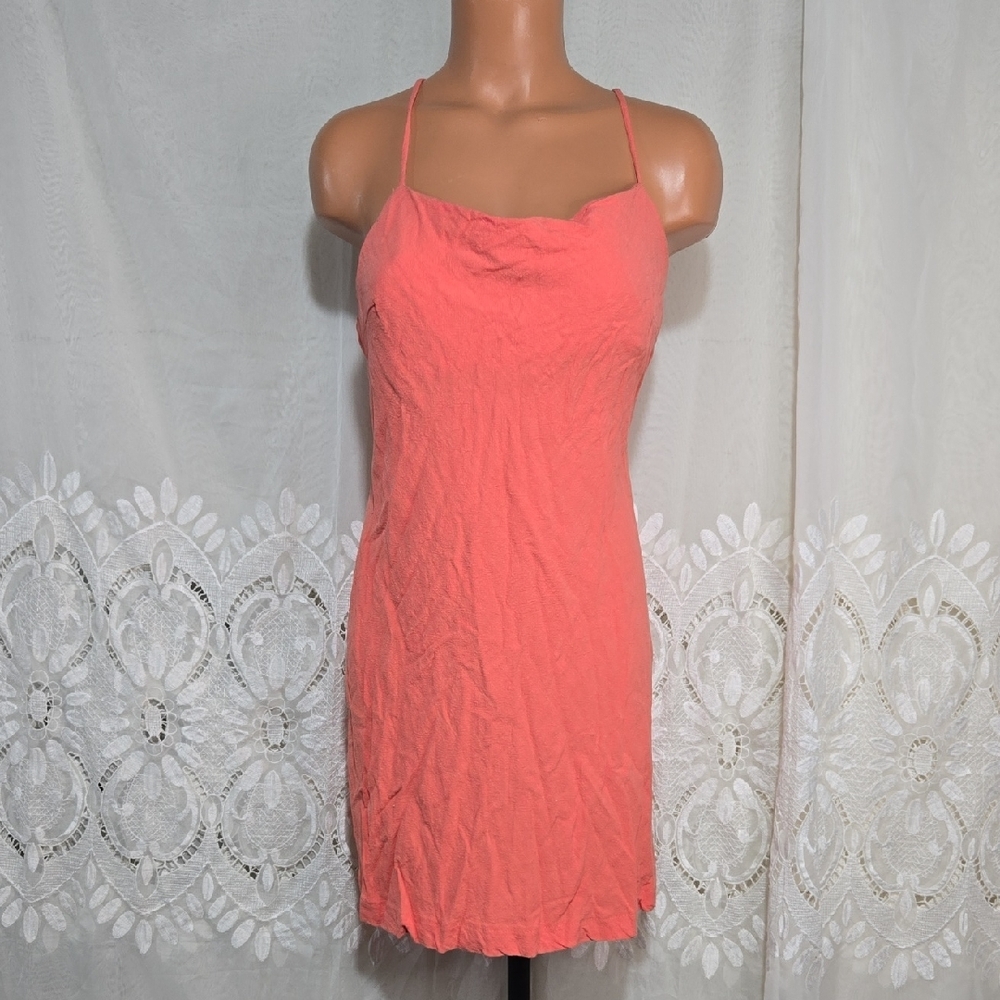 Petal + Pup Orange Dress Size Large